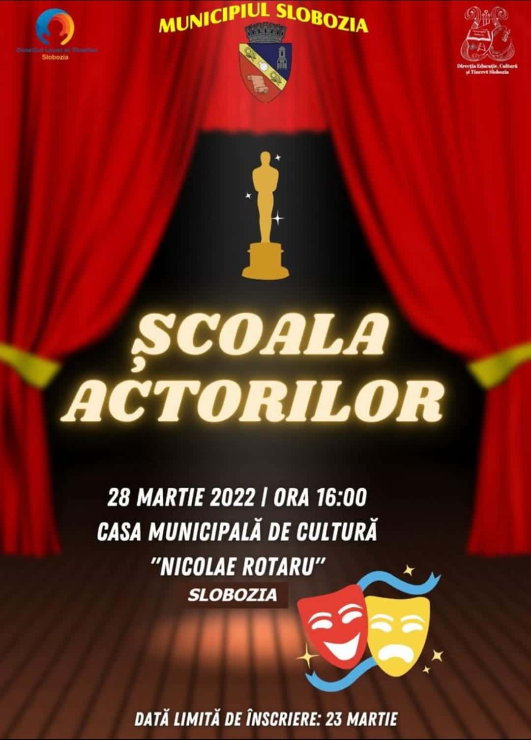 Concurs „Școala actorilor“