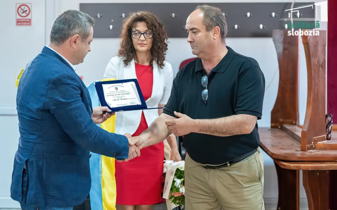 Marin Cruțu, antrenor emerit, cetățean de onoare al municipiului Slobozia